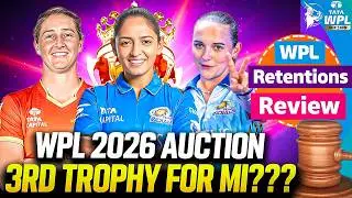 WPL 2026 Auction Review | MI Another Trophy Loading? 💥 Gujarat Same Mistake Again! | WPL 2026 