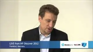 Andrew Joiner - HP Discover 2012 - theCUBE - #HPDiscover
