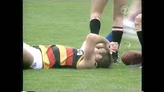 Rod Keogh BIG HIT on Matthew Connell AFL Melee/Fight St Kilda VS Crows
