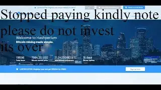 Hash Perium Register now and get 135GH/s for FREE! LIMITED OFFER