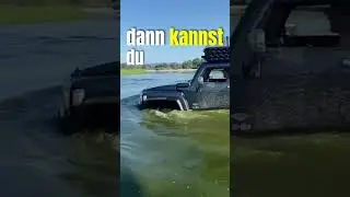 Wasserdurchfahrt? So ruinierst du dein Auto in Sekunden! 💦😱 #jeep #defender #parol #jimny