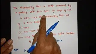 5.Probability 5 Marks important questions for second pu | Binomial distribution|Explained in Kannada