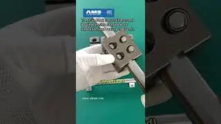 AMS RGD Roller Shaft Guide with rust-resistant stainless steel bearings