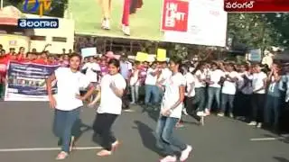 EENADU- Usha Lakshmi Breast Cancer Foundation Conducts Pink Ribbon Rally in Warangal