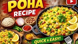 👉 Simple Poha Recipe | Ghar Ka Breakfast 😋