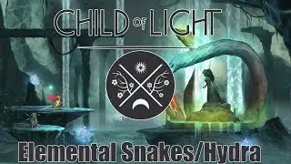 Child of Light | How to Defeat the Elemental Snakes (Hydra) Boss