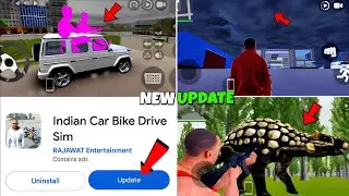 Indian Car Bike Driving GTIV New Update 🤯+New Animals Future And All New Secret Futures+Cheat Codes 