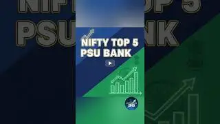 Top 5 PSU BANK| #nifty top 5 Government bank #sbi #bob #banknifty#viral