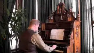 HEWITT:  Last Rose of Summer, played on Shoninger parlor organ
