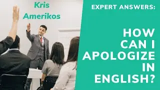 How to Apologize in English - Learn English online free video lessons