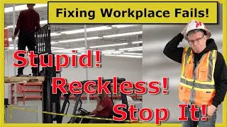 Working at heights the wrong way - fixed! A Video toolbox talk.