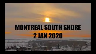 4K HDR - Lonely Road - South Shore Montreal
