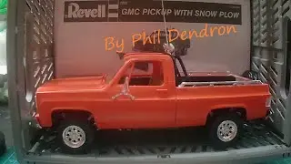 Revell - GMC Pickup Truck w/Snowplow - FULL BUILD