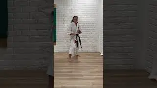 Drill from our new training video, coming this week. #karate #martialarts #karatetraining