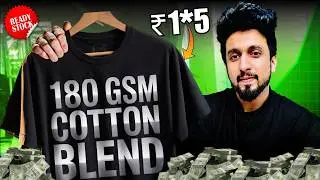 Best Plain Tshirt For Printing | Custom Tshirt Print | Tshirt Brand | 180 GSM | Wholesaler Mumbai
