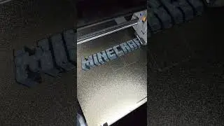 Minecraft Hueforge закладка #3Dпечать #3DPrinting #hueforge  #3Dпринтер #3Dмодель #FDMпечать #fdm