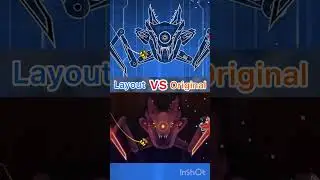 Ultra Violence original VS layout #geometrydash #shorts