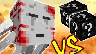 GHAST TITAN VS. LUCKY BLOCK (MINECRAFT LUCKY BLOCK CHALLENGE UR-GHAST)
