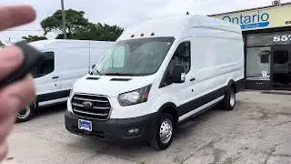 2020 Ford Transit T-350 HD High Roof 148&rdquo; | Extended Long | Remote Start, Divider/Shelving, Dually |