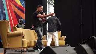 Comic Con Holland - Haarlem - Temuera Morrison & Daniel Logan