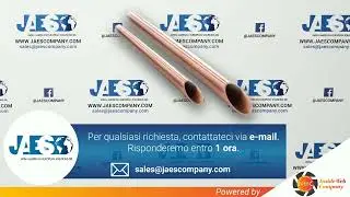 ASTM ASTM B111 C68700 (IN STOCK) TUBO LISCIO X SCAMBIATORE ASTM B111 C68700 ALLUMINIUM BRASS