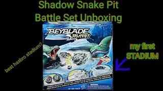My first STADIUM! Shadow snake pit battle set unboxing