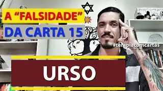 Carta 15: Como ler a carta do URSO do Baralho Cigano? | TERAPIA COM CARTAS