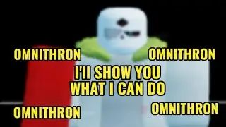 Omnithron showcase & gameplay |undertale advanced soul ops boss rush 