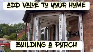 BUDGET&nbsp;home improvements&nbsp;- Building a new PORCH #budgethome #homebuild