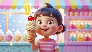 Counting Ice Creams Song 🍦 | Fun Baby Songs & Nursery Rhymes for Kids | counting song, ice cream