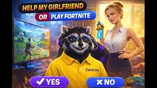 Playing Fortnite While My Girlfriend Is Mad&hellip; Send Help 😳🎮