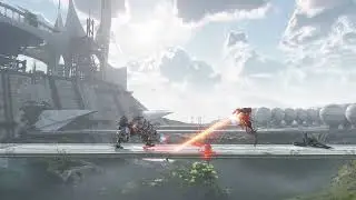 Ranged Battle: Specter Prime vs. Thunderjaw (3 rounds) - Horizon Forbidden West 