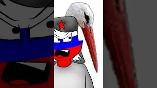 Jaś - znowu bocian 🪽🪽 - Żart Animowany Countryhumans [PL]