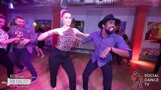 Daniel Mambo Brown Souza & Kristina Bolbat - Social dancing | Rostov For Fun Fest 2019