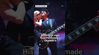 ros&eacute; Performing APT at GRAMMY'S with bruno mars #ros&eacute; #brunomars #apt #grammys #blackpink