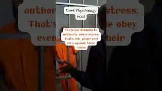 Why People Obey Even When It Feels Wrong #darkpsychology  #mindcontrol  #darkfact #shorts
