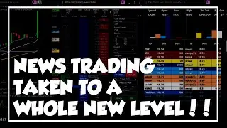 How I Trade News Events - News Trading Stocks is a Powerful Thing!!