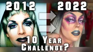 10 Year Challenge | Redoing my First Performance Makeup