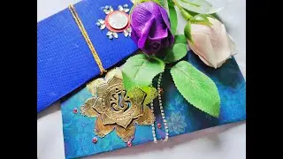 Shagun Envelope design idea | WEDDING CARD REUSE IDEA |