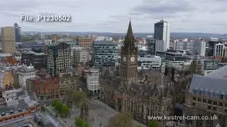Manchester City Centre Drone Video 3
