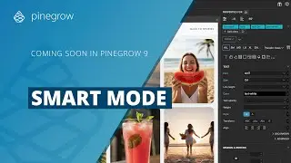 Smart Mode in Pinegrow 9: A cleaner, more structured workspace