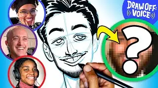 Animator Vs. Cartoonist Draw A Stranger Based On Voice (Michael) • Draw-Off Voice