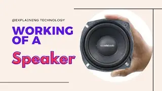Speaker working explaining #sound #Home theatre #electronic #magnet # coile