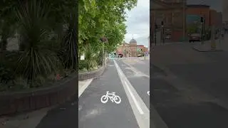 It&rsquo;s a miracle! We now have a cycle path through the Centre that actually looks like a cycle path