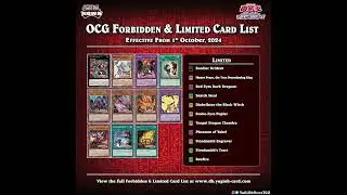 OCG Player Celebrates Best Banlist Ever
