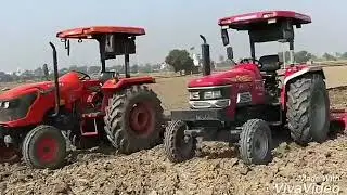 Kubota MU 5501 vs Mahindra arjun 555 DI on rotavator