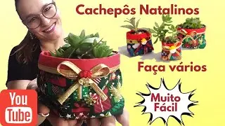 Como Fazer Cachepo De Tecido - por @lucianaguterrescosturacriativa