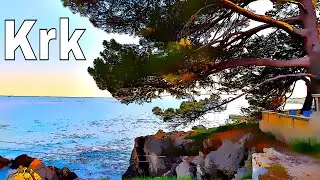 Walking around Krk island - Town of Krk