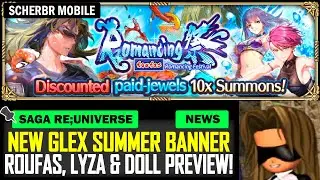 GLEX Roufas, Lyza & Doll PREVIEW! - Romancing SaGa re;UniverSe