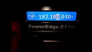 How to view the Dell iDRAC settings using Front Panel